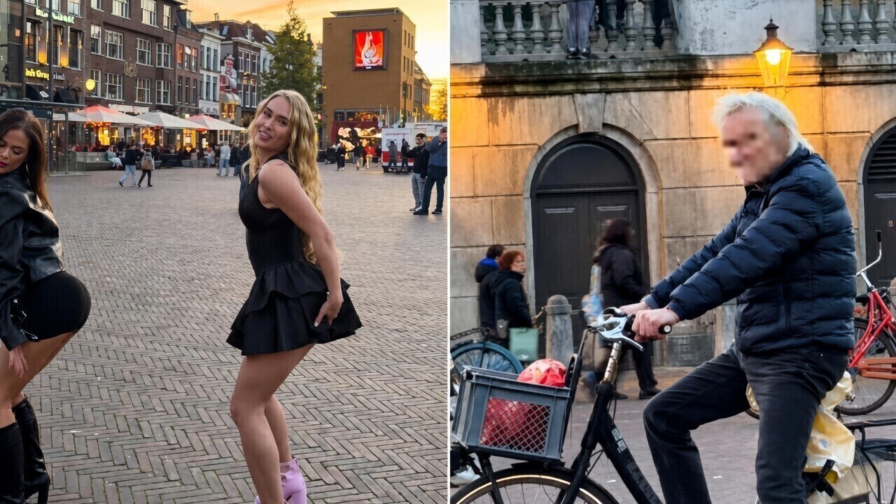 Boerin Anna stoort zich aan starende man terwijl ze een provocerend dansje doet