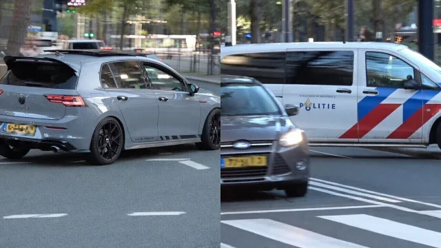 Karma voor cultuurverrijker die in GTI vol gas een bochtje dacht te nemen