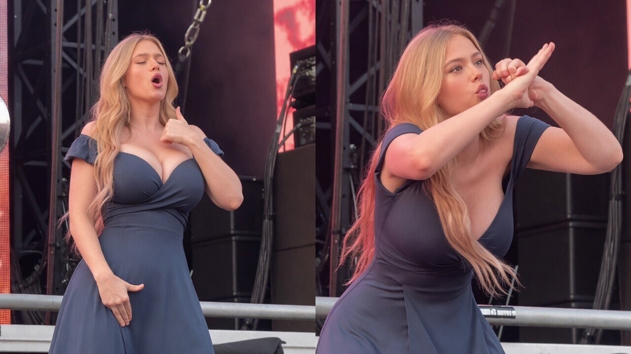 Gebarentolk heeft bij concert van Cardi B haar handen flink vol aan hit WAP