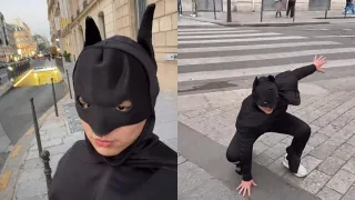 Geen paniek: Batman uit Rotterdam-Zuid gaat streng handhaven in Parijs
