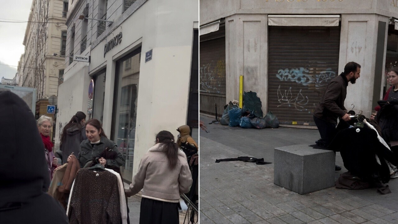 Vrouw rooft winkel in Parijs leeg, tot haar eigen man ingrijpt