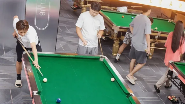 Die keer dat een poolspeler bij een mislukte poging toch veel geluk had