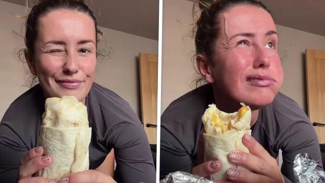 Wetenschappelijk bewijs laat zien dat een burrito eten voor gasvorming zorgt