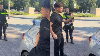 Internet reageert afkeurend op TikTok-rapper die zich stoer opstelt tijdens politiecontrole