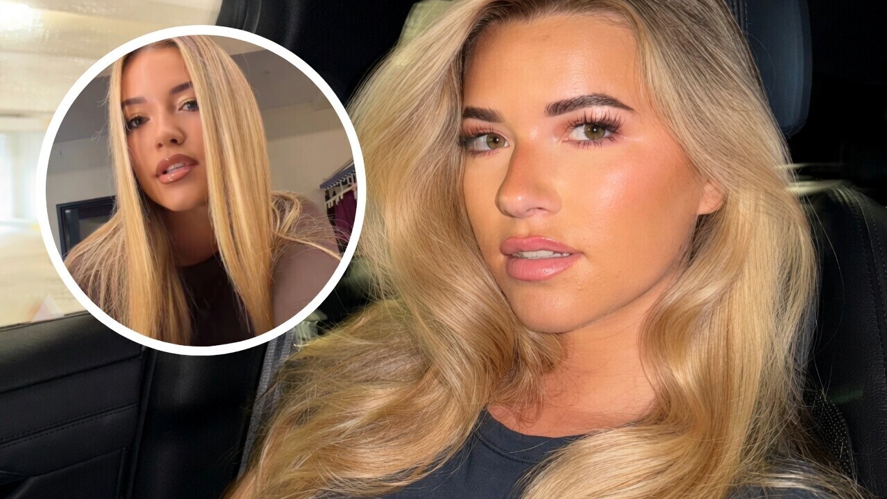 Jade Anna doet mee aan pikante TikTok-trend en pronkt met haar voorgevel